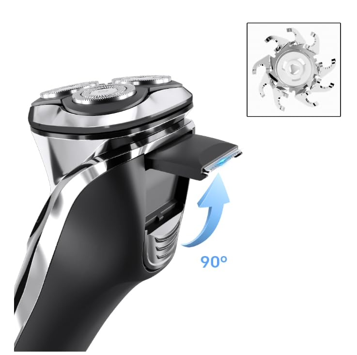 - Phisco RMS8112 | Electric Shaver | Cordless & Rechargeable | Waterproof Design -