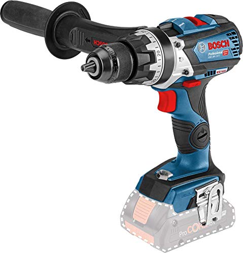 Bosch Professional 18V System GSB 18V-110 C Cordless Combi Drill (max. Torque of 110 Nm, excluding Rechargeable Batteries and Charger, in L-BOXX)