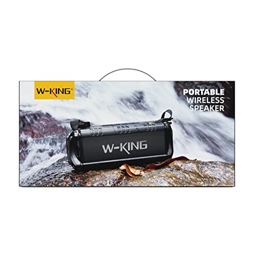 - W-KING Bluetooth Speaker, 30W Portable Wireless Loud Speakers