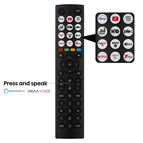 - Hisense 65 Inch QLED Gaming TV 65E7KQTUK PRO | 144Hz VRR | HDMI 2.1 | Freesync Premium | Quantum Dot Colour | VIDAA U7 | Youtube | Freeview Play | Netflix | Disney+ -