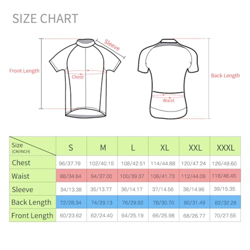- FEIXIANG Men’s Cycling Jersey | Short Sleeve Cycle Tops -