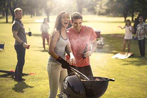 - Weber Original Kettle Charcoal Grill Barbecue, 57cm | E-5710 BBQ Grill with Lid Cover