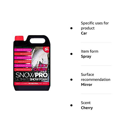 - SnowPro Snow Foam Shampoo | Car Wash 5L Soap -