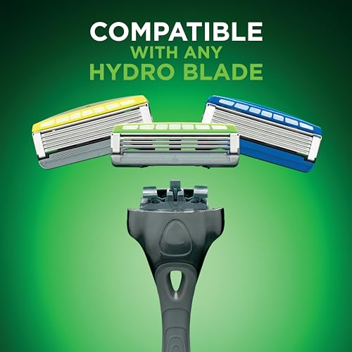 - WILKINSON SWORD - Hydro 3 Skin Protection For Men | Hydrating Gel | Razor Handle + 9 Blade Refills