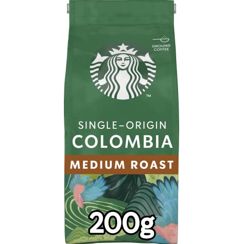 - STARBUCKS Single-Origin Colombia | Medium Roast | Ground Coffee 200g (Pack Of 6) -