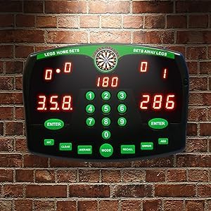 - Thomas & Anca Club Supplies | Ltd Darts Deluxe Electronic Dart Scorer -