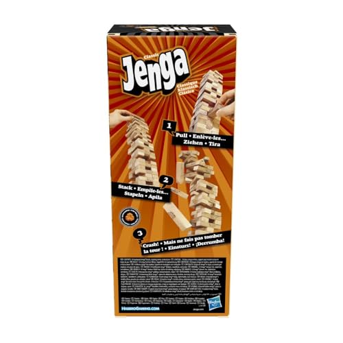 - Hasbro Gaming Jenga | Jenga Classic  Board Game -