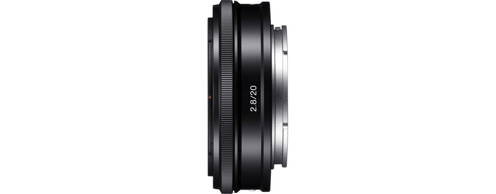 - Sony SEL20F28 E Mount | APS-C 20mm F2.8 Wide Angle Prime Lens | Black -