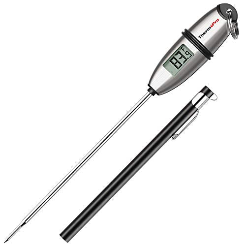 - ThermoPro TP02S Digital Meat Thermometer | Instant Read Thermometer for Air Fryers Cooking -