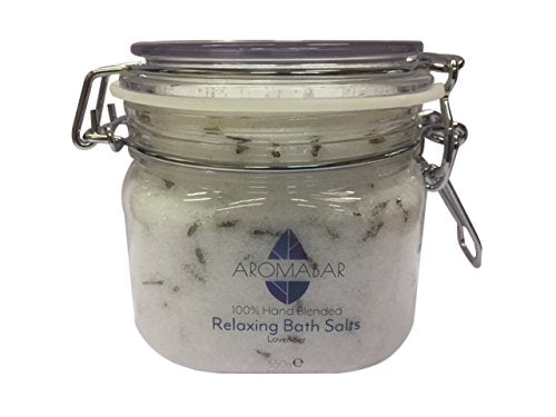 - Mens Relaxing Bath Salts Soak | 550g Gift Jar -