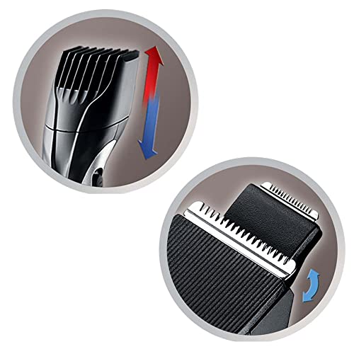 - Remington Barba Beard Trimmer | Advanced Ceramic Blades | 9 Length Settings | 40-Minute Runtime -