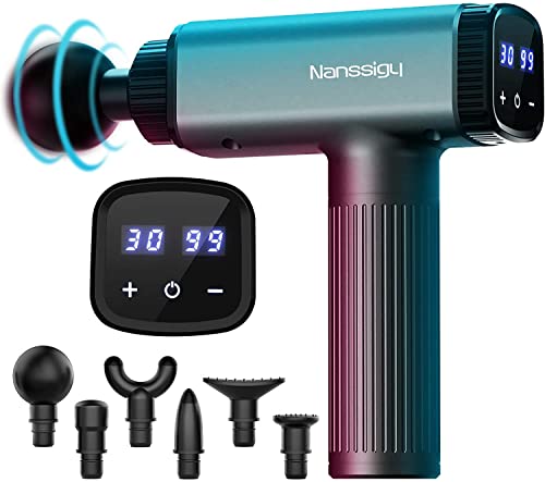 - Massage Gun Deep Tissue | Powerful 30 Speeds Percussion Muscle Massager | 2600mah -
