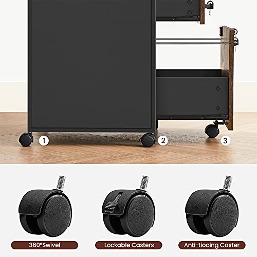 - VASAGLE Filing Cabinet Office File Cabinet -