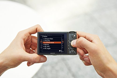 - Sony RX100 III | Advanced Premium Compact Camera | 24-70 mm F1.8-2.8 Zeiss Lens and Flip Screen for Vlogging -