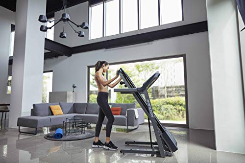 - Horizon Fitness TR5.0 @Zone Folding Treadmill for Home | Portable Walking and Running Machine w/Bluetooth Connectivity | Foldable Treadmill with Incline -