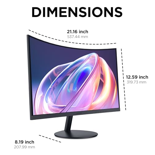 - KOORUI 24-Inch Curved Computer Monitor | Full HD 1080P 75Hz Gaming Monitor | 1500R Monitor HDMI VGA -