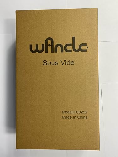- Wancle Sous Vide Precision Cooker Immersion Circulator, Black-Classic