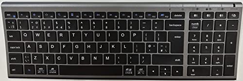 - iClever Wireless Keyboard | Bluetooth Keyboard | Stable Connection to Multi Devices -