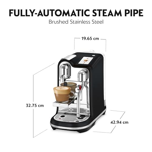 = Nespresso Creatista Pro Automatic Pod Coffee Machine | Milk Frother Wand -