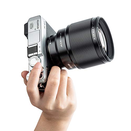 - VILTROX 85mm F1.8 II XF Lens Auto Focus Full Frame Prime Portrait Lens for Fuji X Mount Camera X-T3 X-T2 X-T30 X-T20 X-T10 X-T100 X-PRO2 X-E3 X-A20 X-A5 -