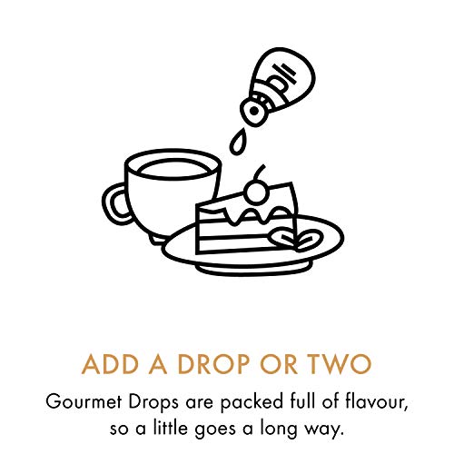 - Teisseire Gourmet Drops | Sugar Free Coffee Syrup | Zero Calories, No Carbs | Vegan | Caramel - 20 Servings Per Pack | 6 Packs -