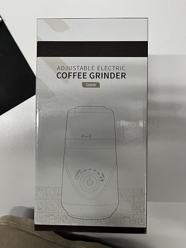 - TWOMEOW | Coffee Grinder | Adjustable Electric Spice Grinder |  Removable Grinding Cup | 80g -