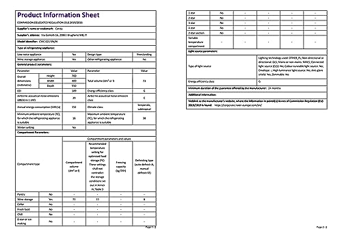 CANDY CWC021MKN Freestanding Wine Cooler, Single Zone Temperature, 85 liters, Black, Noise level: decibels 39