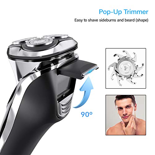 - Phisco RMS8112 | Electric Shaver | Cordless & Rechargeable | Waterproof Design -