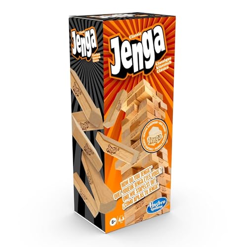 - Hasbro Gaming Jenga | Jenga Classic  Board Game -