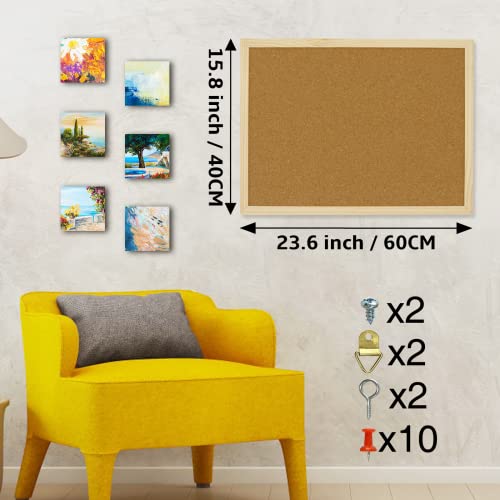- OWLKELA 60X40cm Thicken Cork Board | Notice Pin Board | Memo Board -