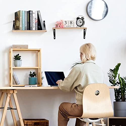 - Uten Floating Shelves Set of 2 Wall Mounted Shelf -