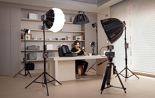 - ZHIYUN MOLUS G200 COB LED Video Light 200W CCT 2700K-6500K Bowens Mount