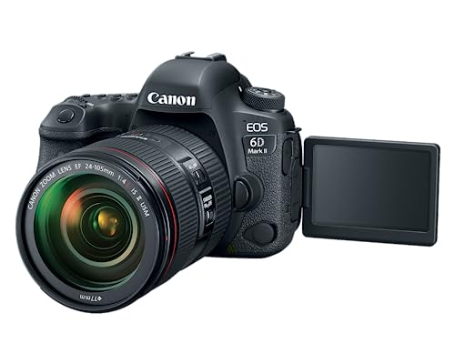 Canon EOS 6D Mark II Kit 24-105mm f/4L IS II USM (26.2 Megapixels) Black