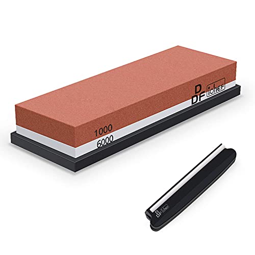 - Sharpening Stone | DDF IohEF Whetstone grit 1000/6000 | Professional 2-in-1 Double-Sided -