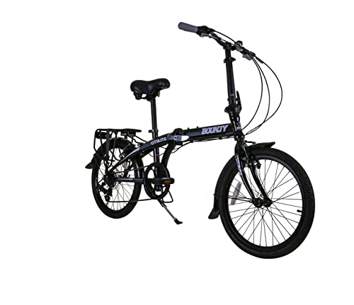 Bounty Citylite Folding Bike | Lightweight Aluminium Frame | 6 Speed Shimano Gears with Revo Shifters | ideal for Commuting | Folding Bike | Adult Bike