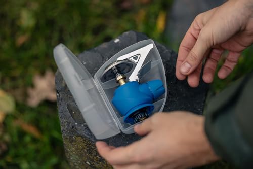 Campingaz Twister Plus gas stove, 1-burner camping stove for outdoor, backpacking or festivals, compact size, powerful output 2,600 watts, including carrying bag, runs off CV 470 gas cartridge