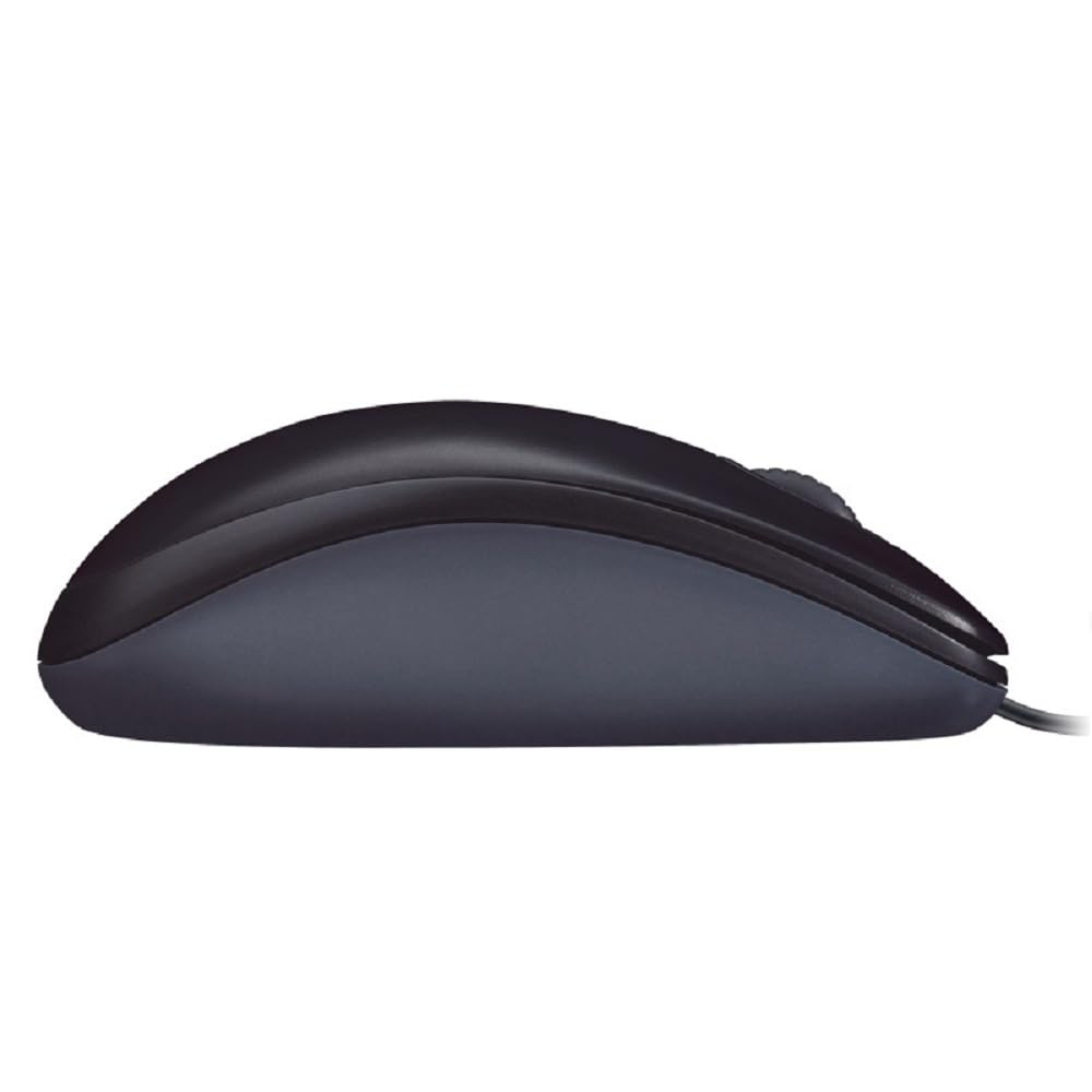 - Logitech M90 Wired USB Mouse | 1000 DPI Optical Tracking | Ambidextrous PC / Mac / Laptop -