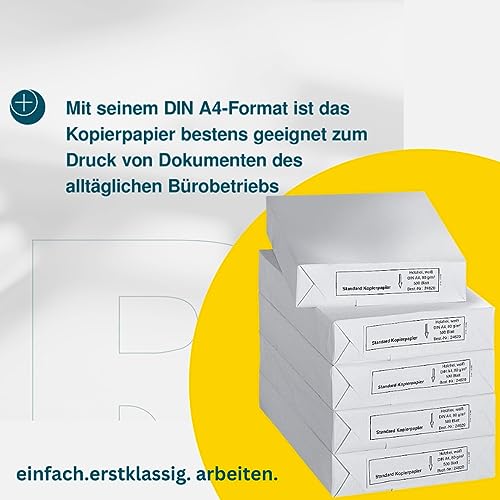- Schäfer Shop Copy Paper A4 | 80 g/m² Paper | Printer Paper | Laser Paper -