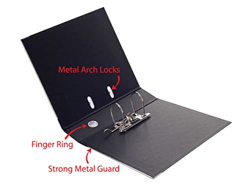 - Eastlight A4 Extra Strong Black Lever Arch Files -