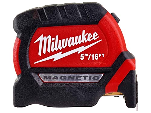 - Milwaukee 4932464602 Magnetic Tape Measure | 5m/16ft -