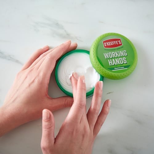 - O’Keeffe’s Hand Cream for Extremely Dry, Cracked Hands | Instantly Boosts Moisture Levels -