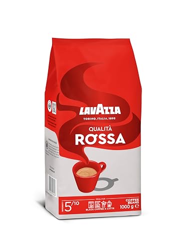 - Lavazza | Qualità Rossa | Coffee Beans | Aromatic Notes of Chocolate and Dried Fruit | 1KG -