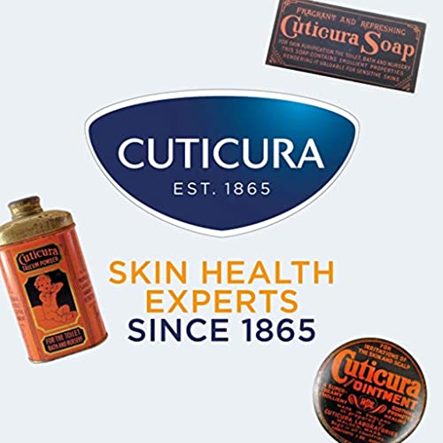 CUTICURA Mildly Medicated Talcum Body Powder 250g, Many Uses Personal Hygiene, Prevent Smudging After Self-Tanning & Facial Makeup