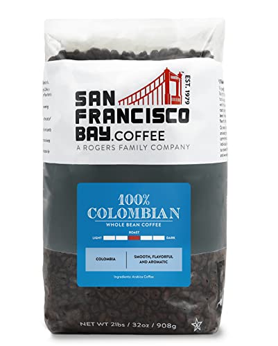 - San Francisco Bay Coffee Colombia Supremo | Whole Bean | 908g -