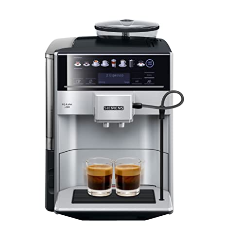 - Siemens TE653M11GB EQ6 plus S300 | Bean to Cup Fully Automatic Espresso Coffee Machine -