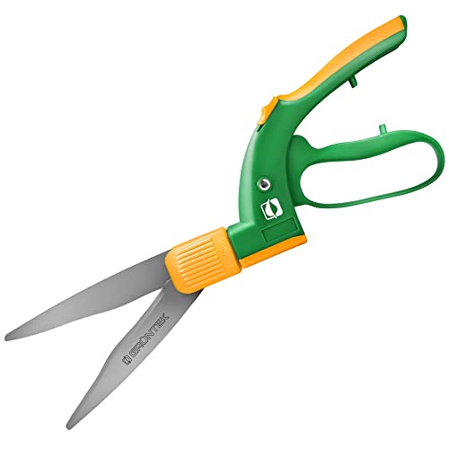 - GRÜNTEK Grass Shears | SWIFT | 380 mm TEFLON 360° Rotating | Teflon Coated -
