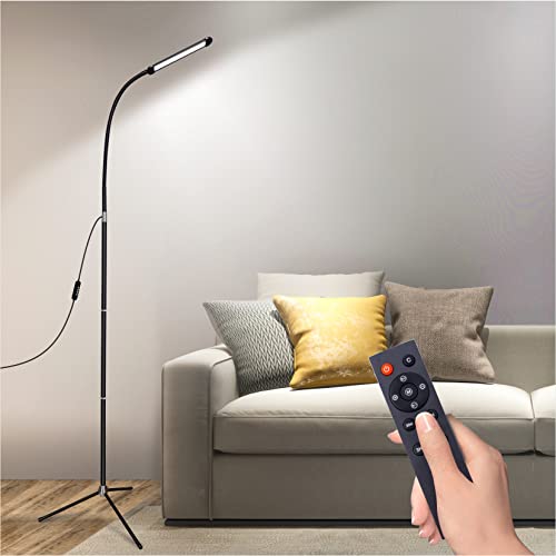 - LED Floor Lamp for Living Room | Dimmable Adjustable Standard Lamp -