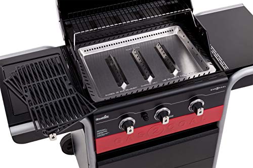 Char-Broil Gas2Coal Hybrid Grill - 3 Burner Gas & Coal Barbecue Grill, Black Finish
