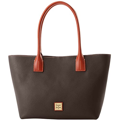 - Dooney & Bourke Handbag | Pebble Grain Small Russel Tote | Brown Tmoro -