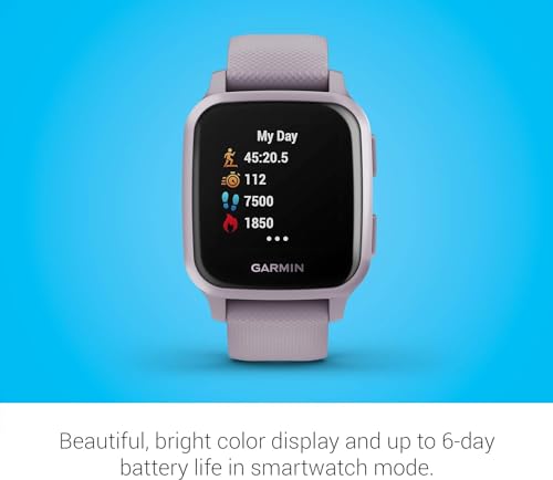 - Garmin Venu Sq | GPS Smartwatch | All-day Health Monitoring and Fitness Features | Built-in Sports Apps and More -